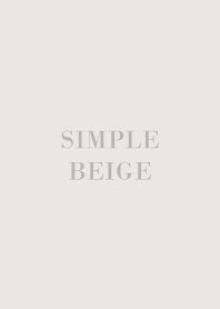 The Simple-Beige 6 (J)