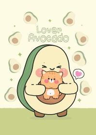 อโวคาโด้กับแมวน่ารัก : Avocado lover