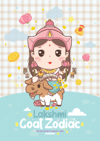 พระแม่ลักษมี & ปีมะแมแพะ x โชคลาภดวงดี