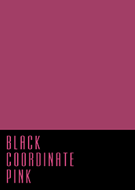 ブラックコーデ*ピンク