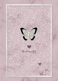 Marble and butterflies pinkbrown06_2