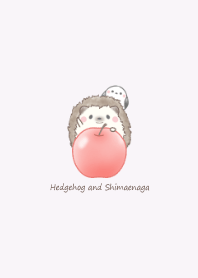 Hedgehog and Shimaenaga -apple- purple