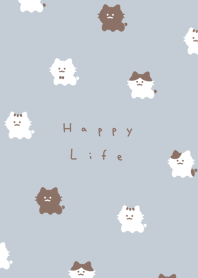 Smile Cats(NL)/blue beige.