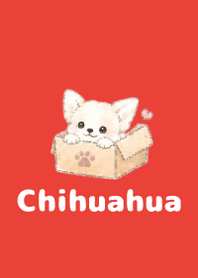 Sketch Chihuahua Red 04