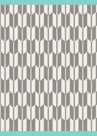Yagasuri Pattern01 on blue