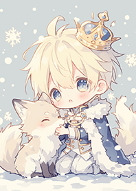 ❄️雪白冬季的小王子與狐狸❤️