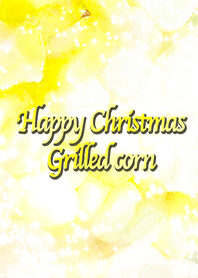 Happy Christmas Grilled corn