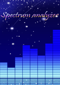 Spectrum analyzer (blue)
