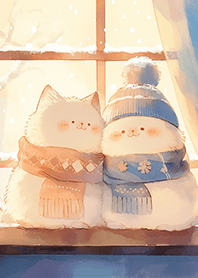 幸福の貓咪情侶❤️
