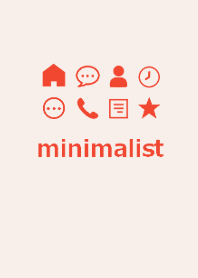 minimalist #red beige