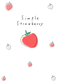簡單的 草莓味