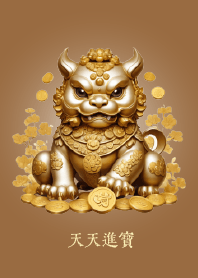 Golden Pixiu: Make treasure every day