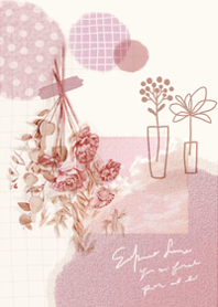 ナチュラルな花のブーケとハンドメイド・15