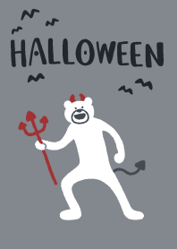 けたたましく動くクマ ハロウィン