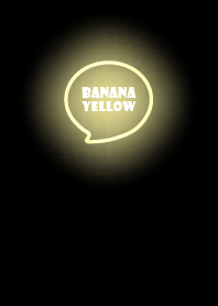Love Banna Yellow Neon Theme
