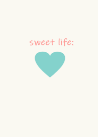 sweet life (green pink)