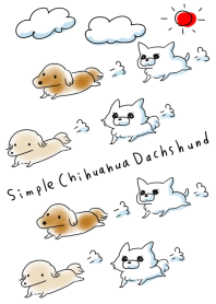 Sederhana Chihuahua Dachshund