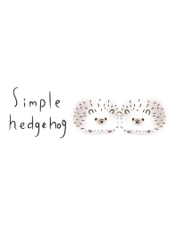 simple / hedgehog Theme.