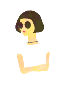 Sunglasses bob girl