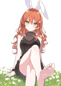 A cute bunny girl 6
