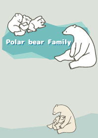 Polar bear Family