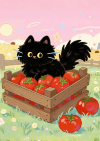 เจ้าแมวดำ ในสวนมะเขือเทศ 1_56