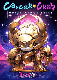 Cancer Crab Gold ARMOR Suit V.2