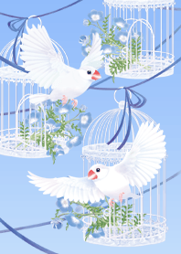 天空花園ー文鳥と蒼き楽園ー