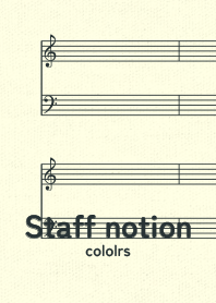 staff notation2 Pale pastel blue