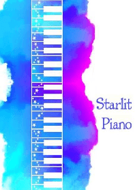 Starlit sky piano