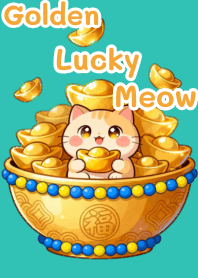 Golden Lucky Meow(Green 08)