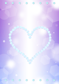 หัวใจสีม่วงนำโชค