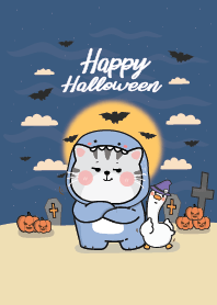 แมวชุดฉลาม : ฮาโลวีน