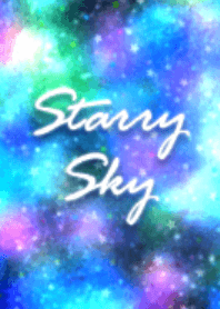 Starry sky / shiny dark galaxy
