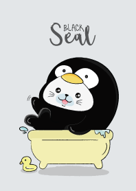 Seal in black theme