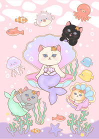 Cat mermaid Gang 4