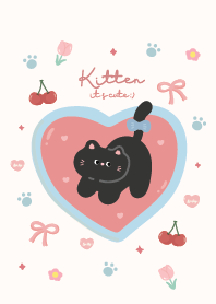Kitten cute : happy happy
