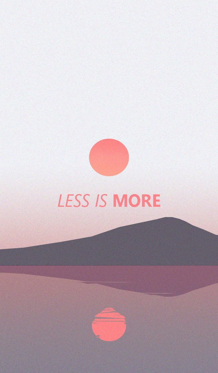 Less is more - #25 Nature