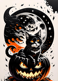 halloween cat 96AC30