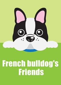 French bulldog's Friends