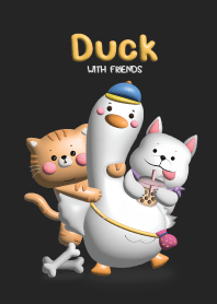 ไอแอมดั๊ก : Duck & Friends (Black)