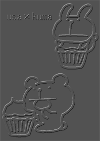 Donut-usagi and kuma.B