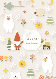 beige Happy Christmas 05_2