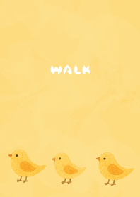 Nordic style birds02light yellow