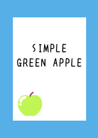 SIMPLE GREEN APPLE-BLUEj