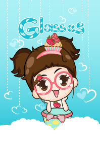 Cupcakes - glasses girl