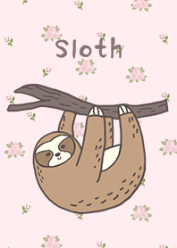 可愛 寶貝 樹懶 玫瑰 紅