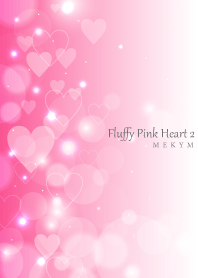 Fluffy Pink Heart 2
