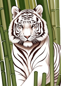 Bamboo Forest Panda Tiger XR6Q