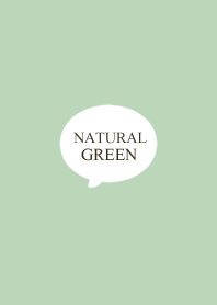 Simple and mature natural green